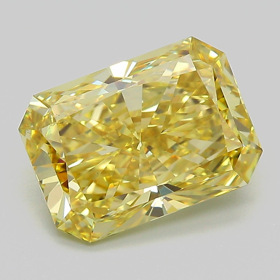 3.74ct Radiant  VS1 Lab Created Diamond