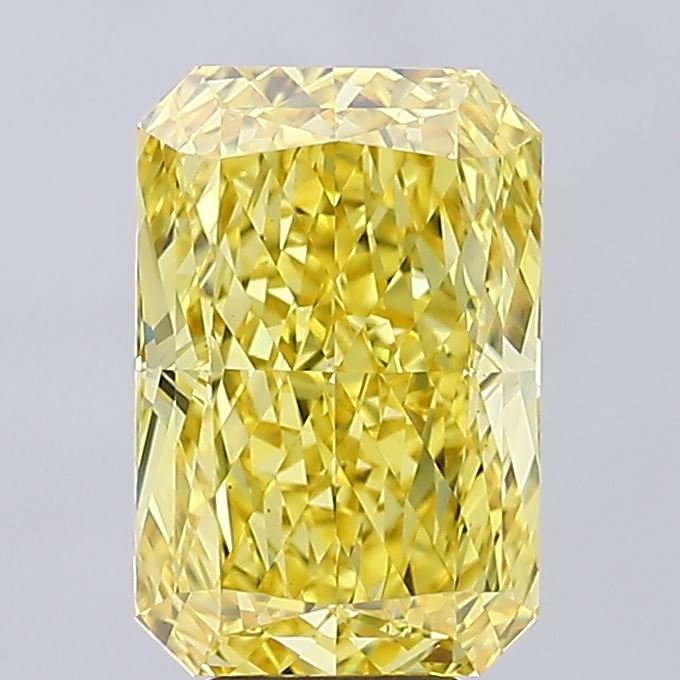 6.51ct Radiant  VVS2 Lab Created Diamond