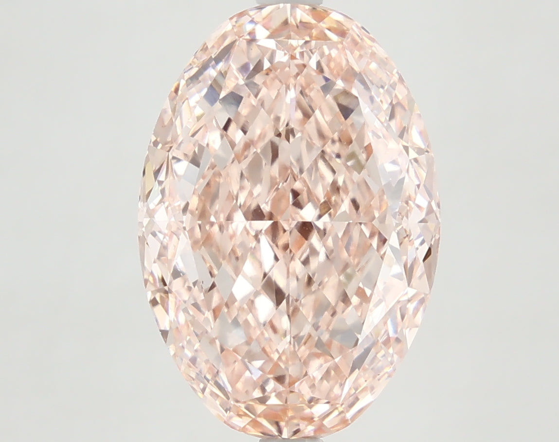 6.12ct Oval   VVS2 Lab Created Diamond