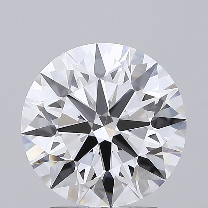 2.64ct Round D VVS2 Lab Created Diamond