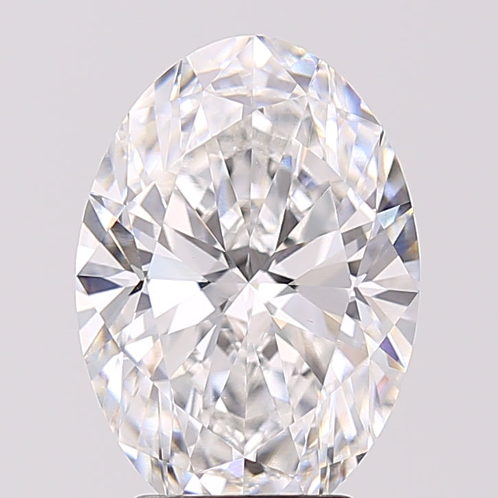 4.03ct Oval D VVS2 Lab Created Diamond