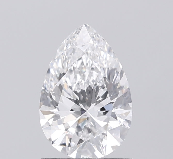 1.01ct Pear D VVS1 Lab Created Diamond