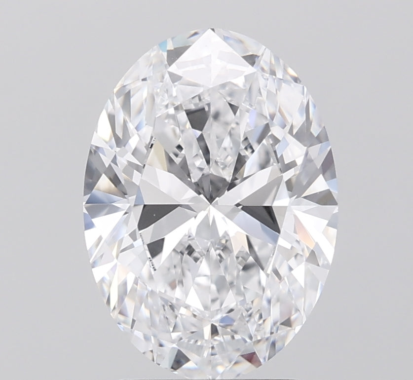 3.01ct Oval D IF Lab Created Diamond