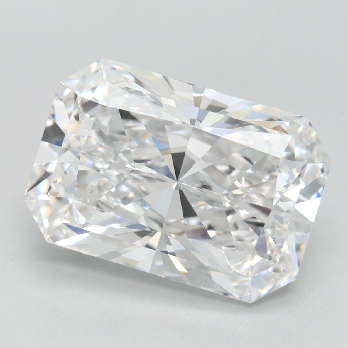 4.02ct Radiant D IF Lab Created Diamond