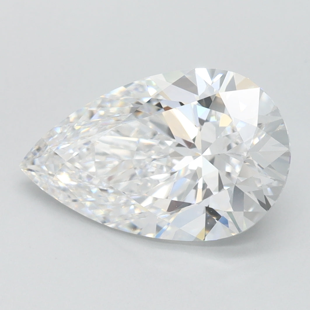 2.06ct Pear D IF Lab Created Diamond