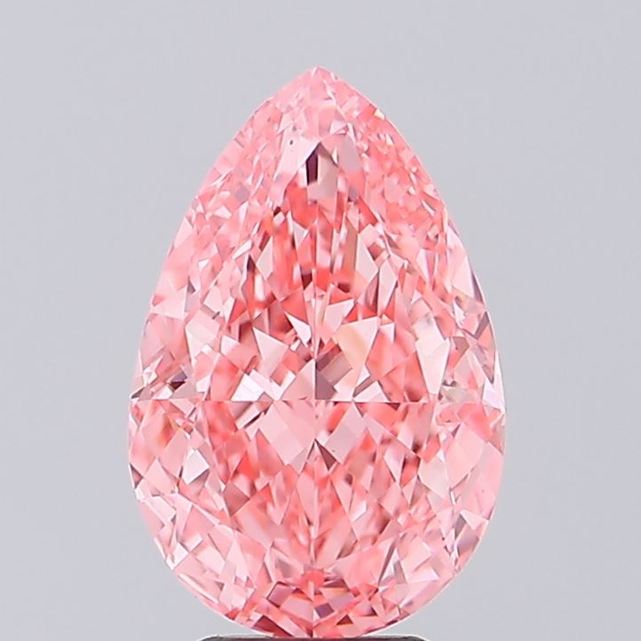 3.37ct Pear  VS1 Lab Created Diamond