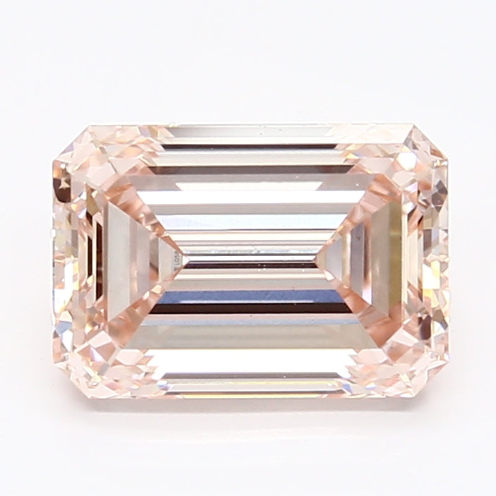 2.18ct Emerald   VVS2 Lab Created Diamond