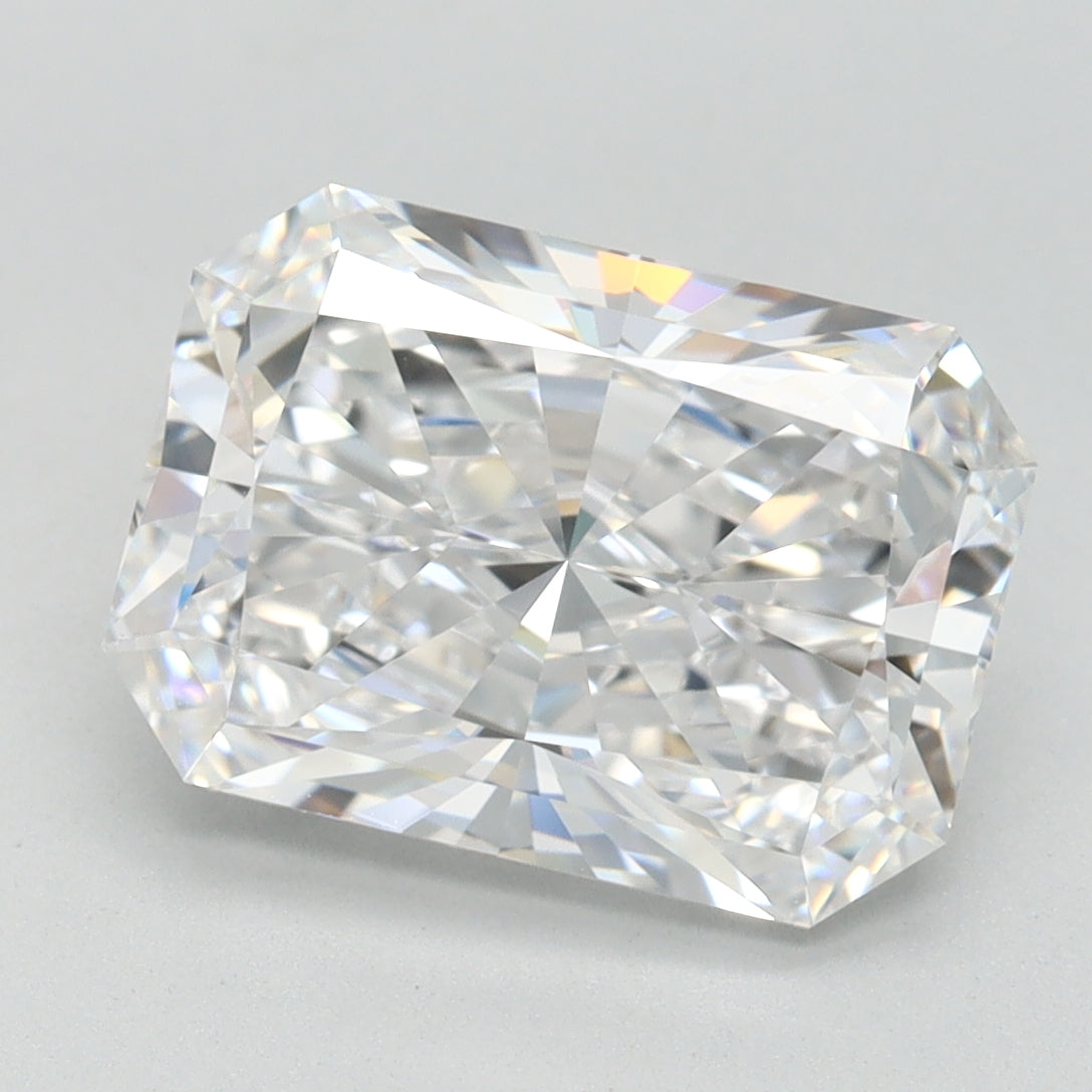 3.06ct Radiant D IF Lab Created Diamond