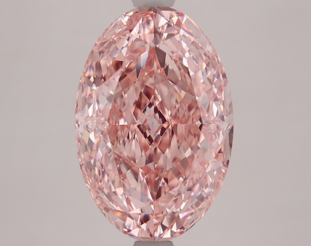 4.14ct Oval   VVS2 Lab Created Diamond