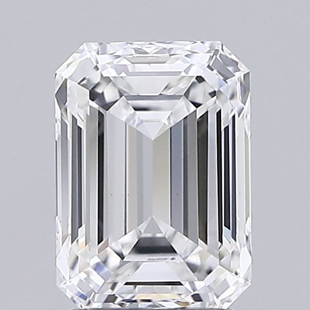 2.02ct Emerald E VS1 Lab Created Diamond