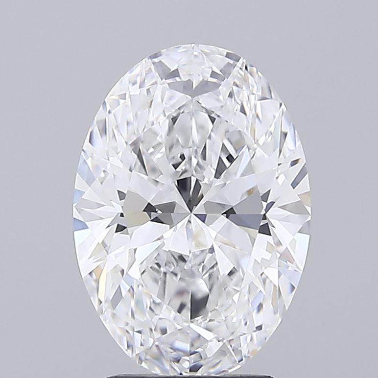 2.51ct Oval D IF Lab Created Diamond