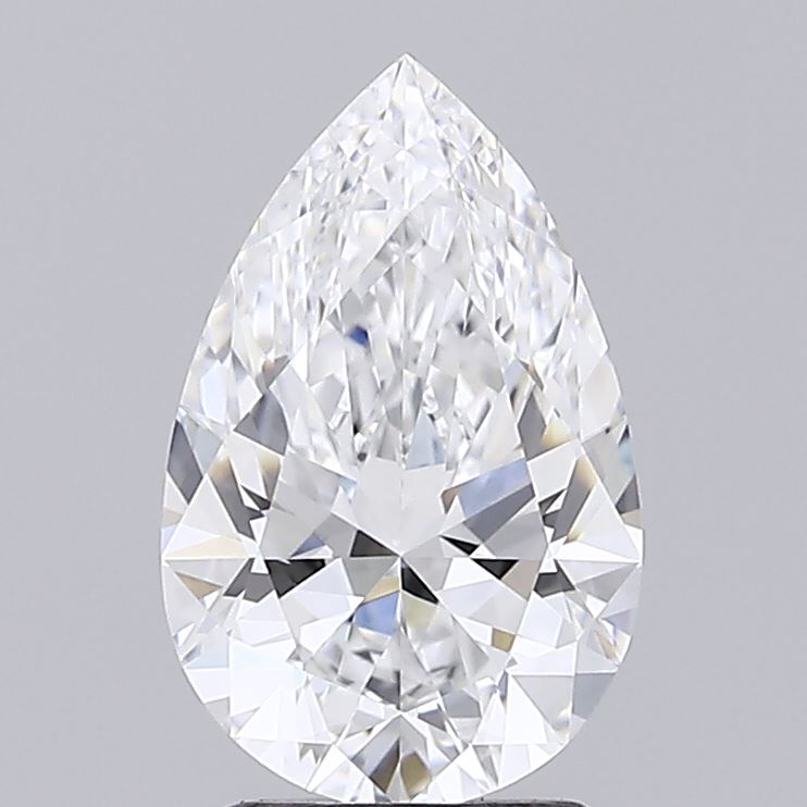 1.51ct Pear D VVS1 Lab Created Diamond