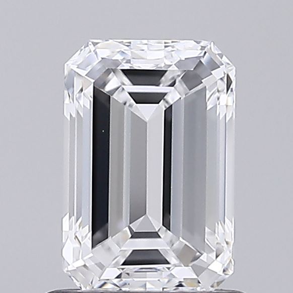 1ct Emerald D VVS2 Lab Created Diamond