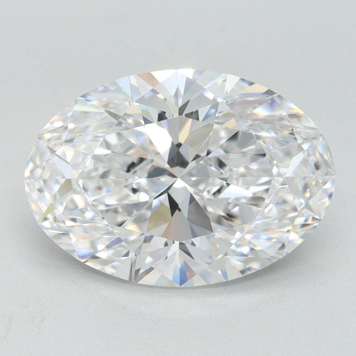 3.13ct Oval D IF Lab Created Diamond