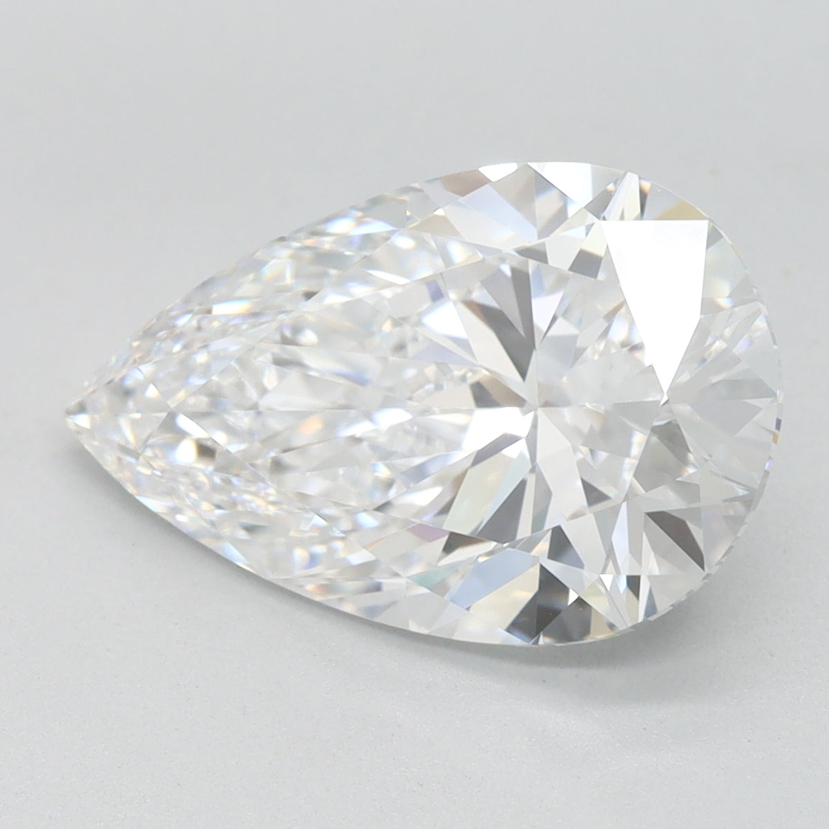 3.27ct Pear D VVS1 Lab Created Diamond