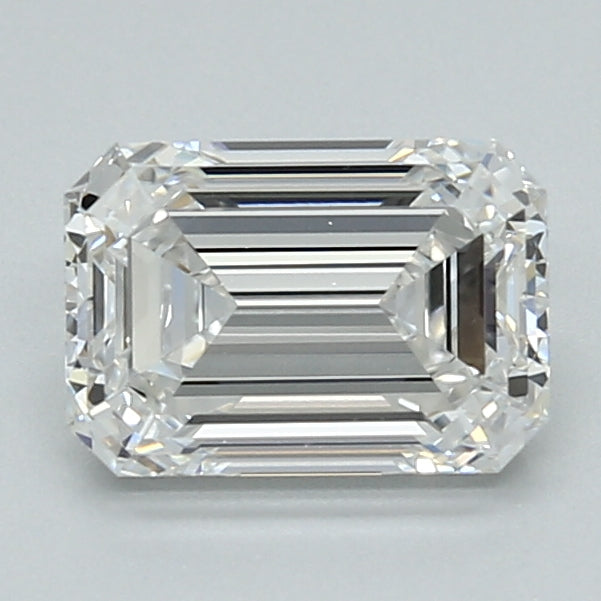 1.44ct Emerald E VVS1 Lab Created Diamond