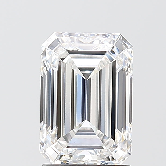 2.1ct Emerald E VVS2 Lab Created Diamond