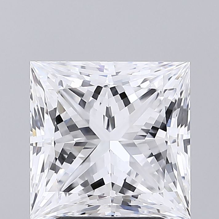 3.1ct Princess D VVS2 Lab Created Diamond
