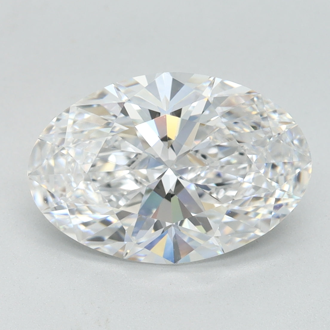2.39ct Oval D IF Lab Created Diamond