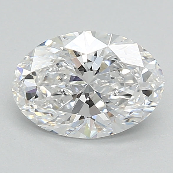 0.91ct Oval D VVS2 Lab Created Diamond