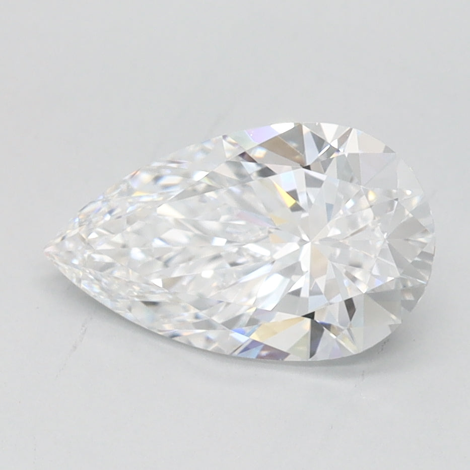 1.05ct Pear D VVS1 Lab Created Diamond