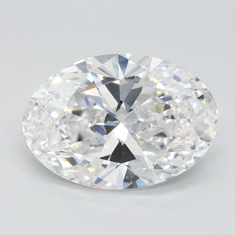 1.43ct Oval D VVS1 Lab Created Diamond