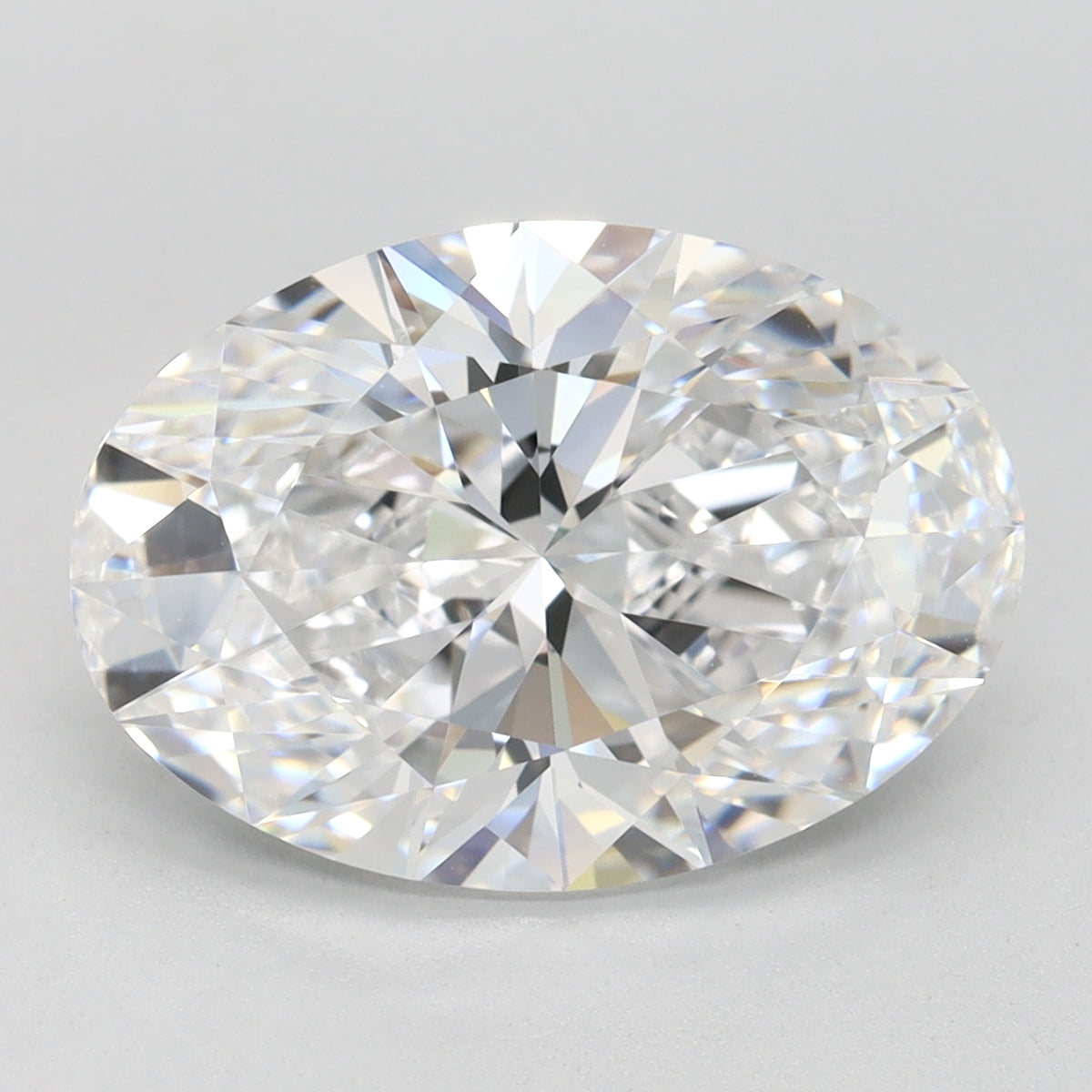 4.05ct Oval D IF Lab Created Diamond