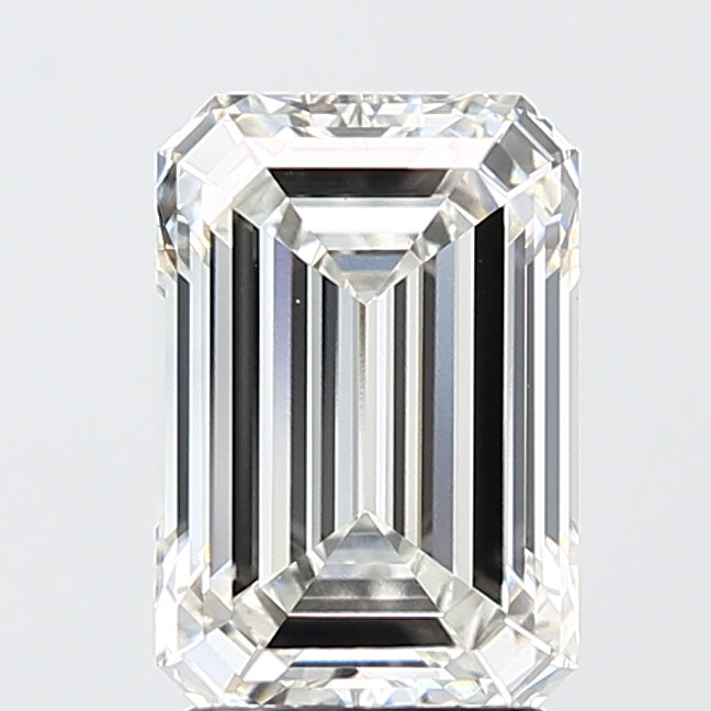 3.05ct Emerald F VS1 Lab Created Diamond