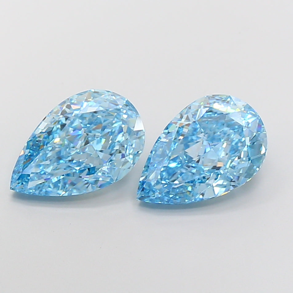 5.3ct Pear  VS1 Lab Created Diamond