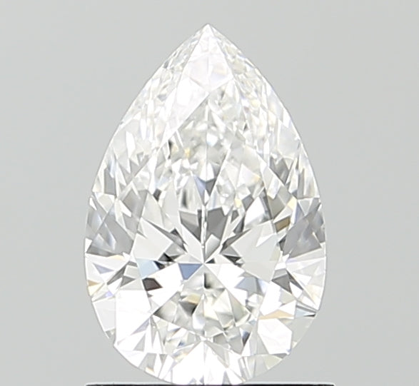 1.07ct Pear E VVS2 Lab Created Diamond