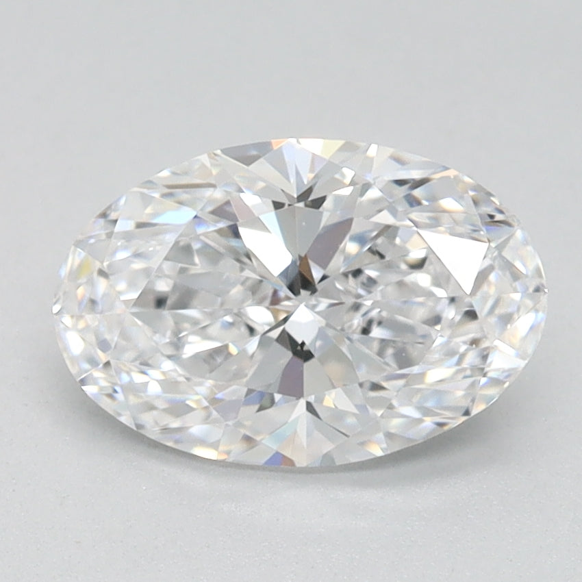 1.12ct Oval D VVS1 Lab Created Diamond