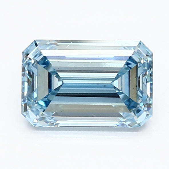 1.5ct Emerald   VS1 Lab Created Diamond