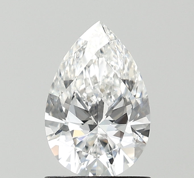 1.09ct Pear D VVS1 Lab Created Diamond