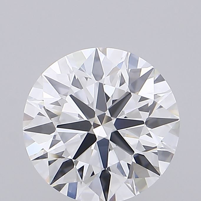 2.08ct Round D FL Lab Created Diamond