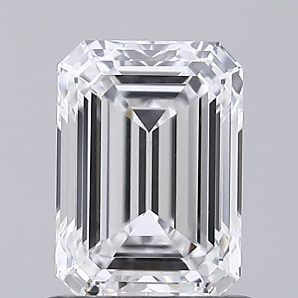 1.02ct Emerald D VVS2 Lab Created Diamond