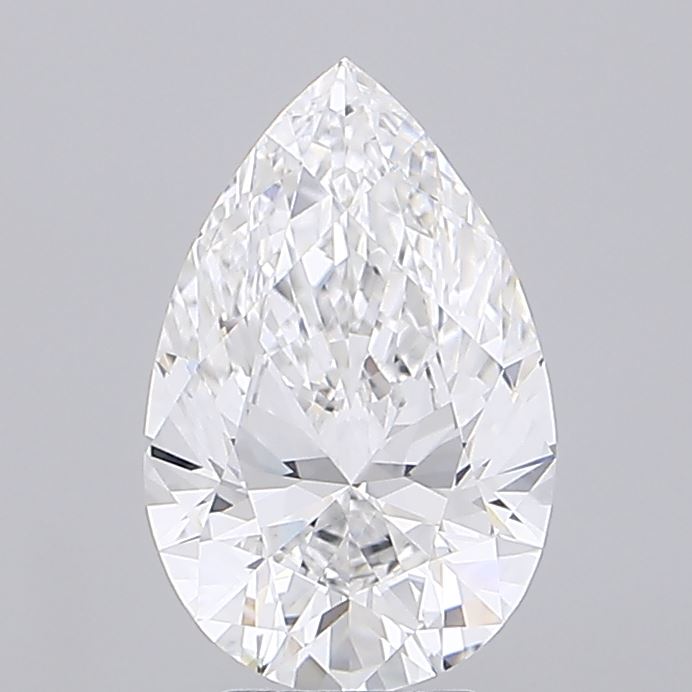 4.07ct Pear E VVS2 Lab Created Diamond
