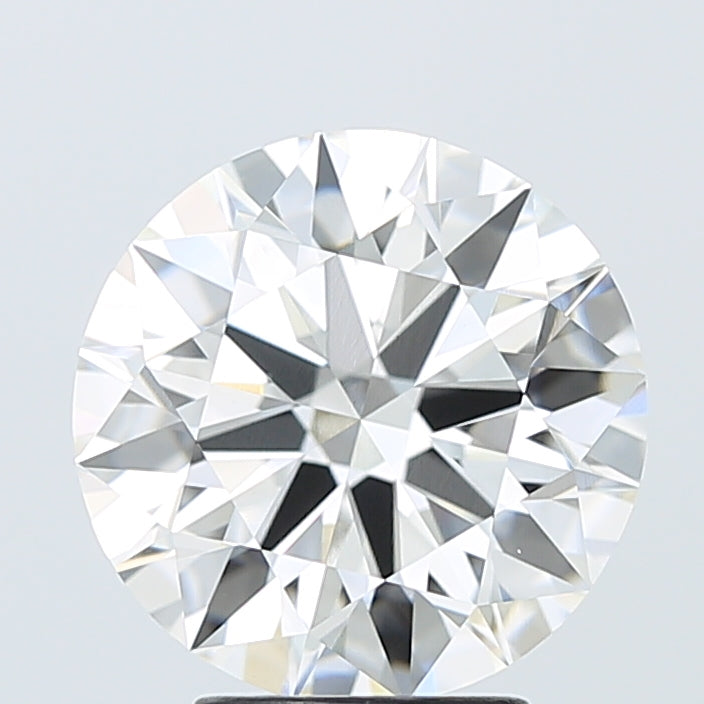 4.02ct Round F VVS2 Lab Created Diamond