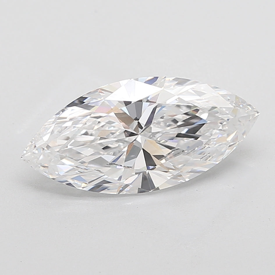 4.09ct Marquise D VVS1 Lab Created Diamond