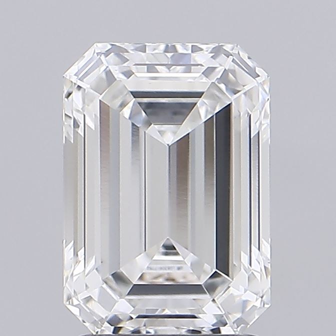 2.08ct Emerald F VVS2 Lab Created Diamond