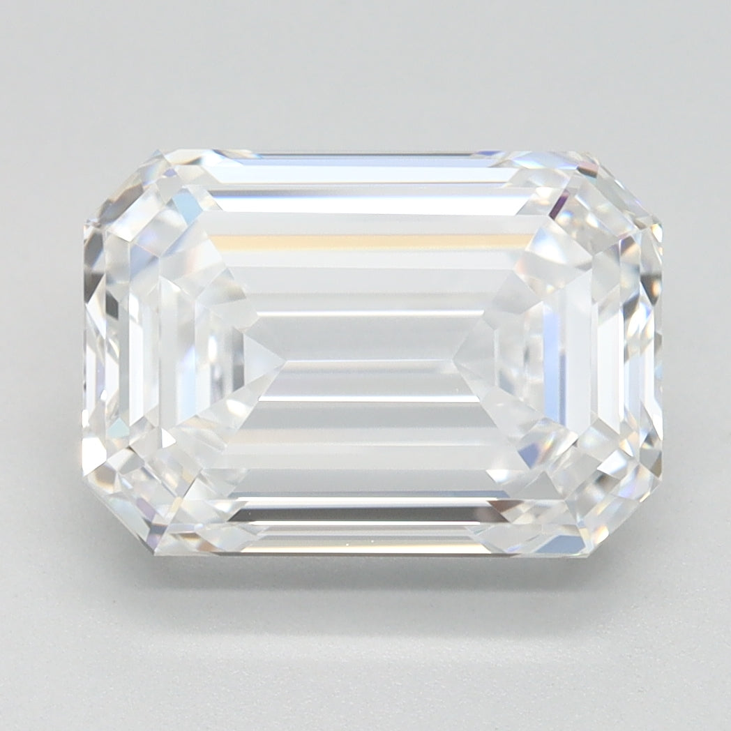 3.18ct Emerald D IF Lab Created Diamond