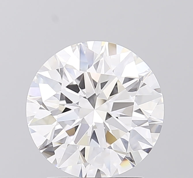2.09ct Round D VVS2 Lab Created Diamond