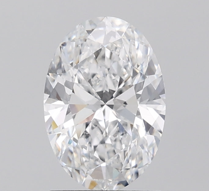 1.57ct Oval D VVS2 Lab Created Diamond