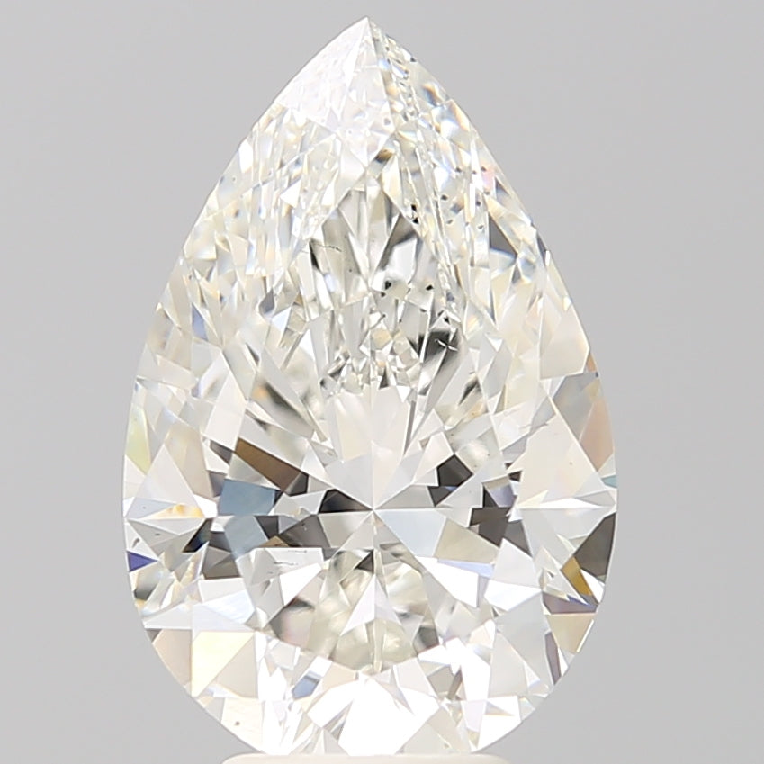 5.32ct Pear G VS2 Lab Created Diamond