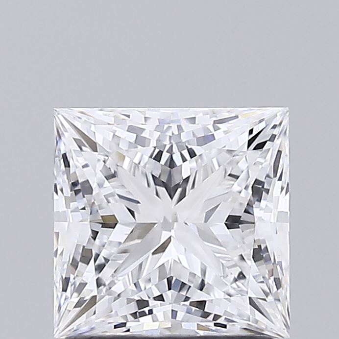 1.57ct Princess D VVS2 Lab Created Diamond