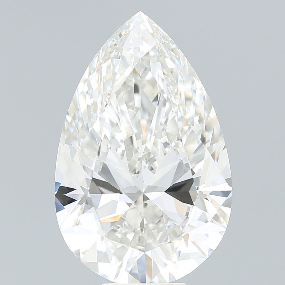11.02ct Pear G VS1 Lab Created Diamond