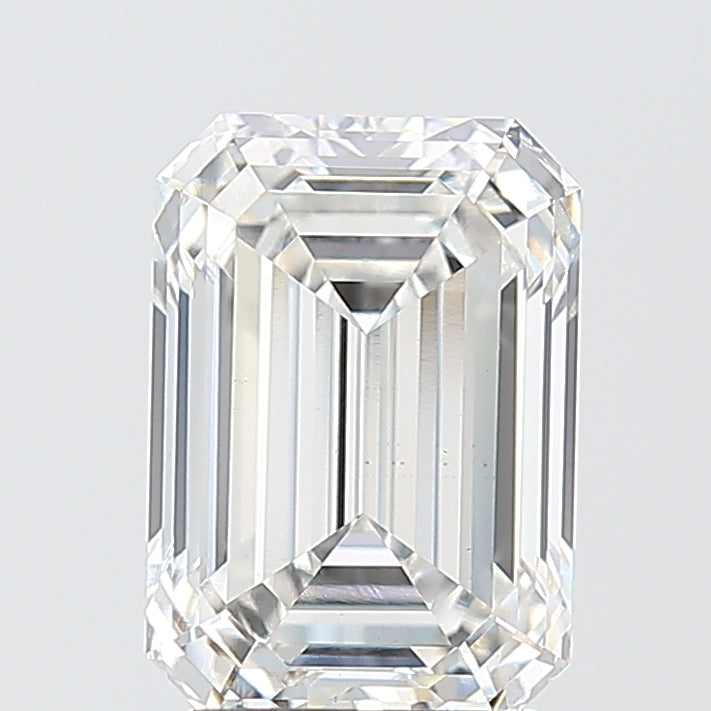 2.59ct Emerald E VS1 Lab Created Diamond