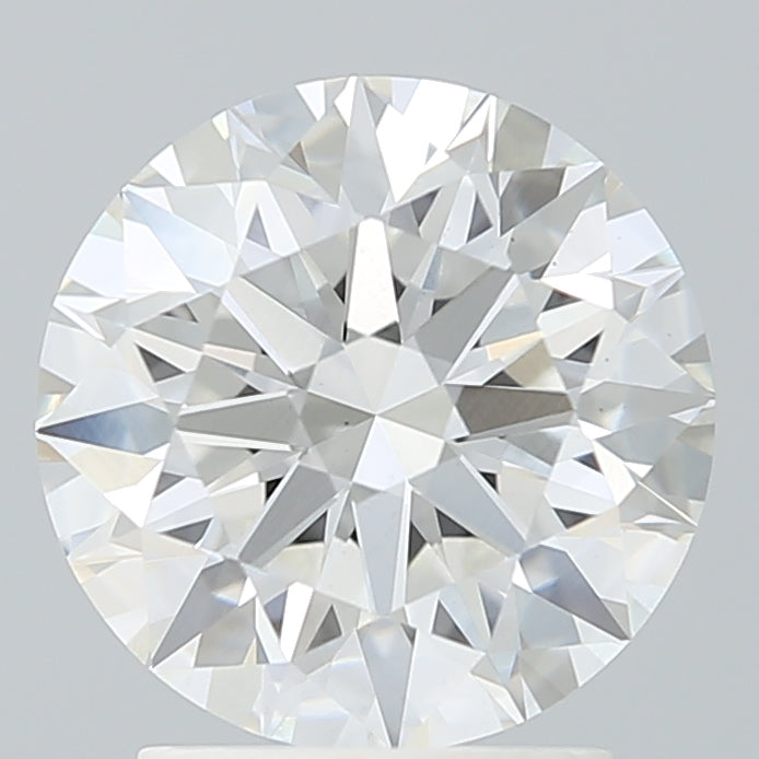 2.44ct Round F VS1 Lab Created Diamond