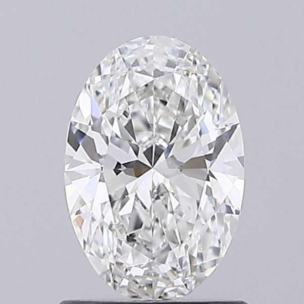 1.04ct Oval E VVS2 Lab Created Diamond