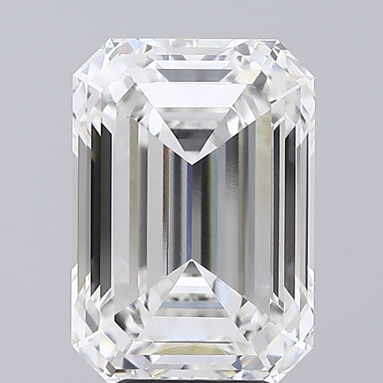 6.04ct Emerald F VVS2 Lab Created Diamond