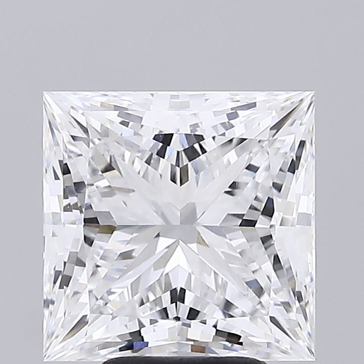 5.04ct Princess D VVS2 Lab Created Diamond